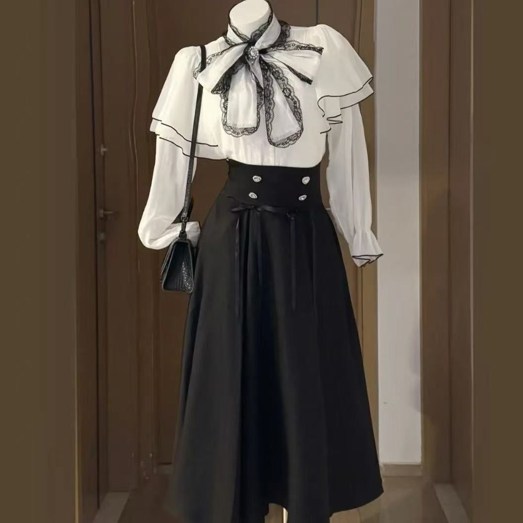 Winter Wear Clothes - 2026 Women Japanese Kawaii 2-piece Set