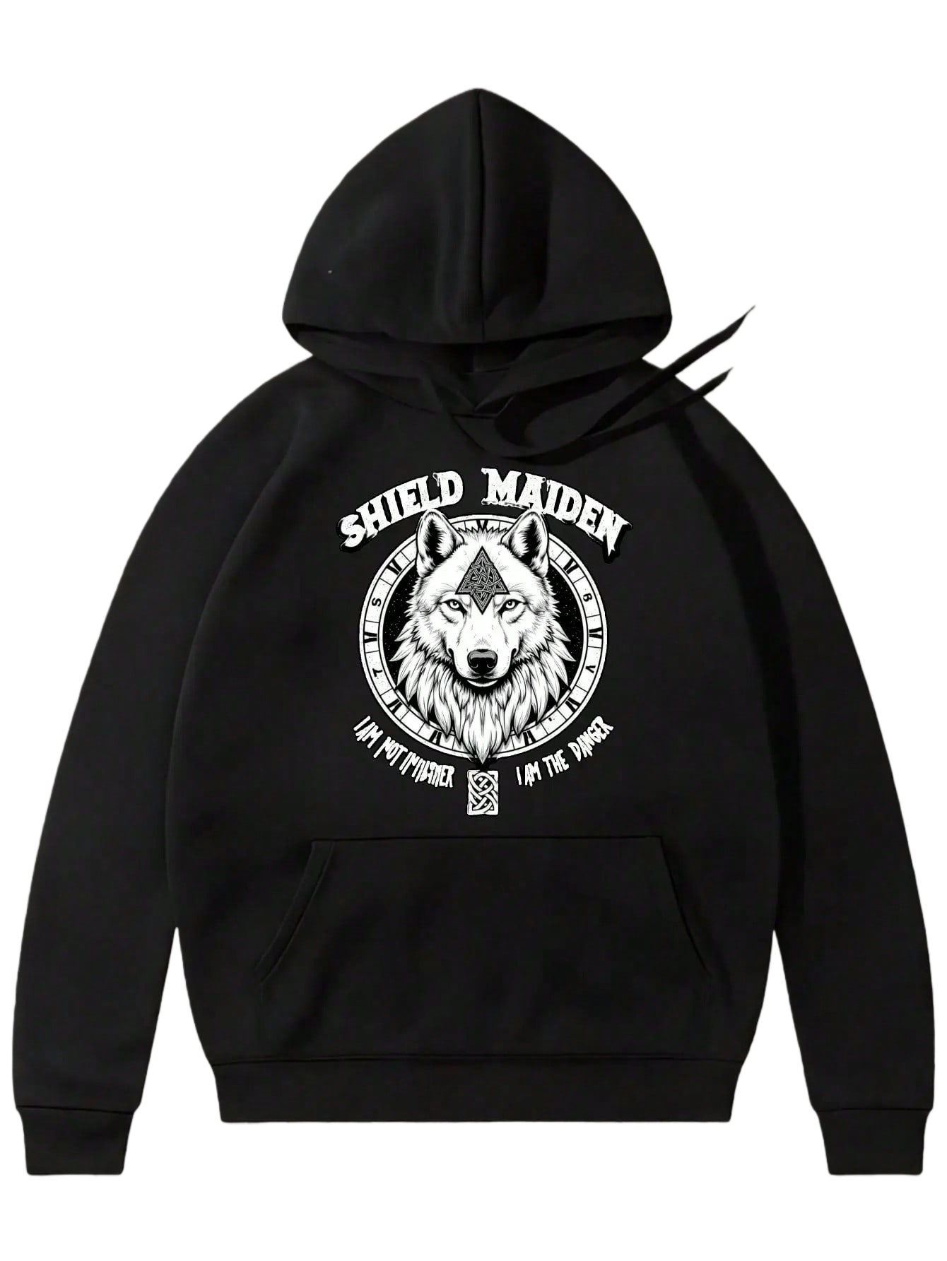 Winter Clothing Label - Men's Hoodie - Viking Wolfrudel Label