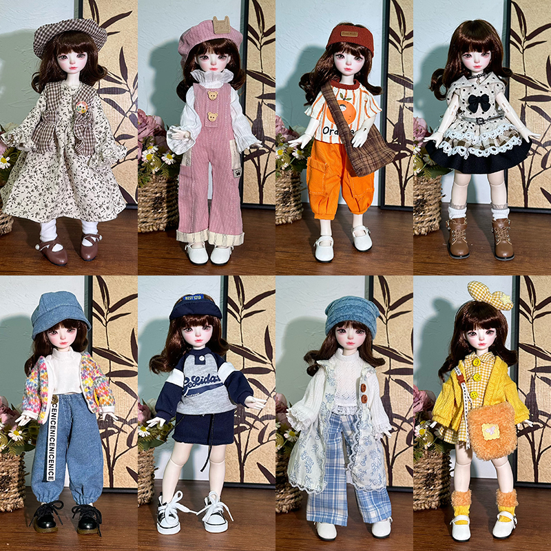 Winter Wear Clothes - 30cm BJD Doll Clothes for Girls