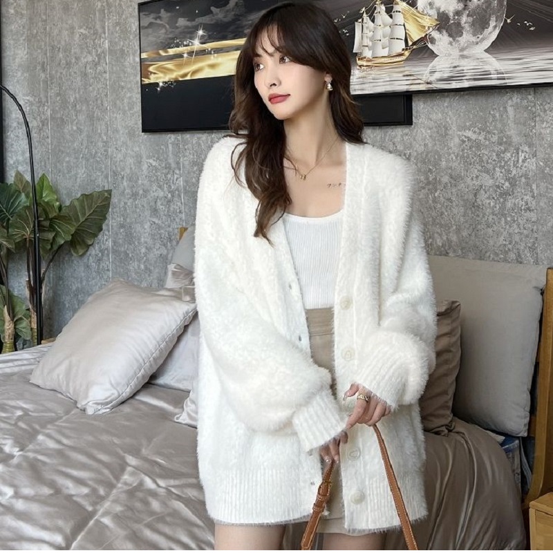 Winter Clothing Trends 2025 - winter clothes women cardigan korean fashion