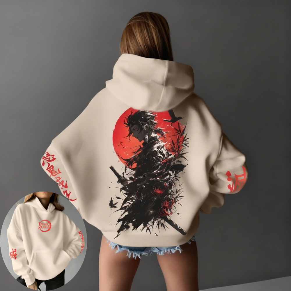 Winter Clothing Outfits - Demon Slayer Men's and Women's Hoodie