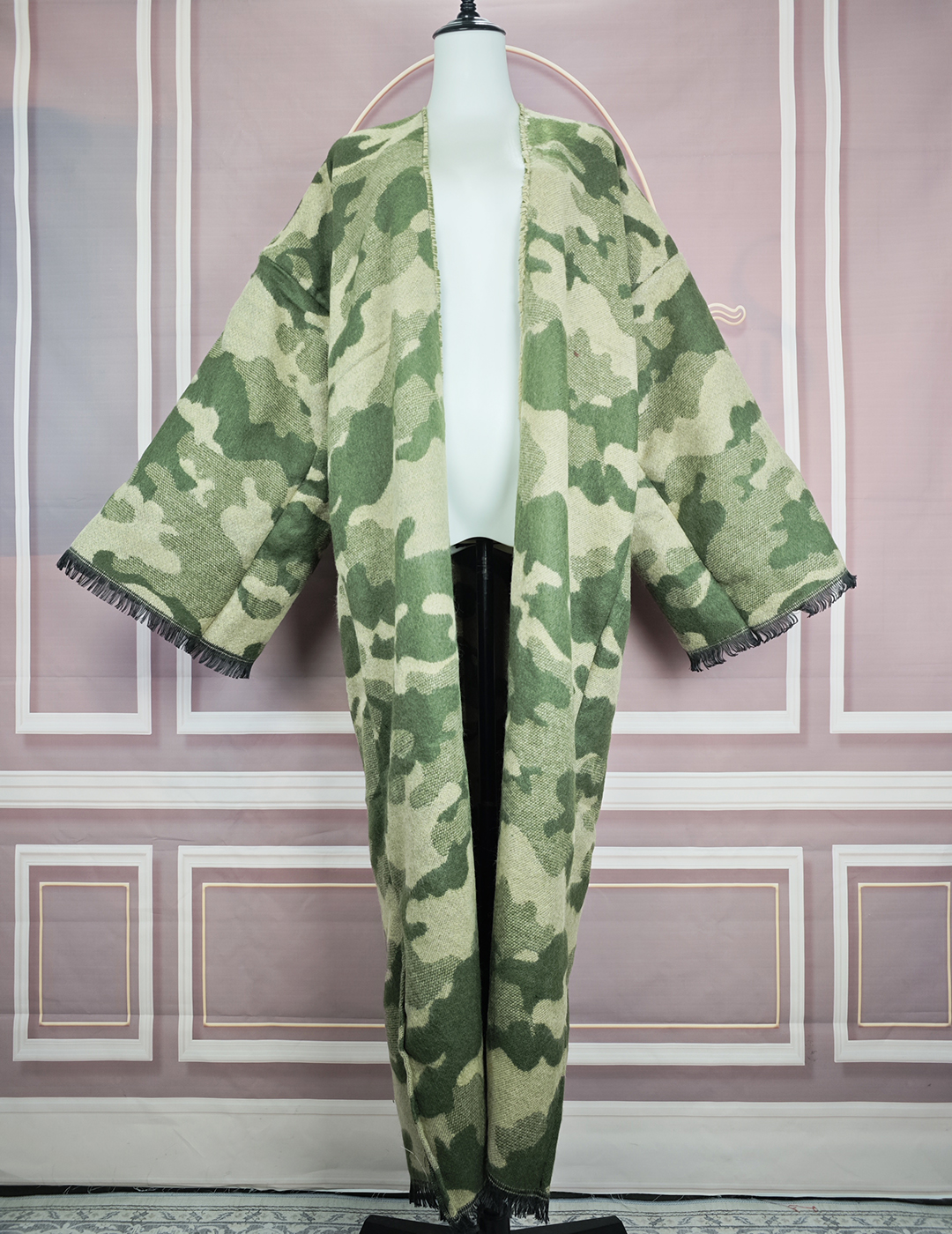 Winter Clothing Outlet - Winter New Fashion Camouflage Printed Open