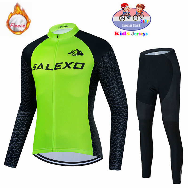 2026 Winter Kids Cycling Jerse - مراجعة Winter Clothing Kids Sale وسعره