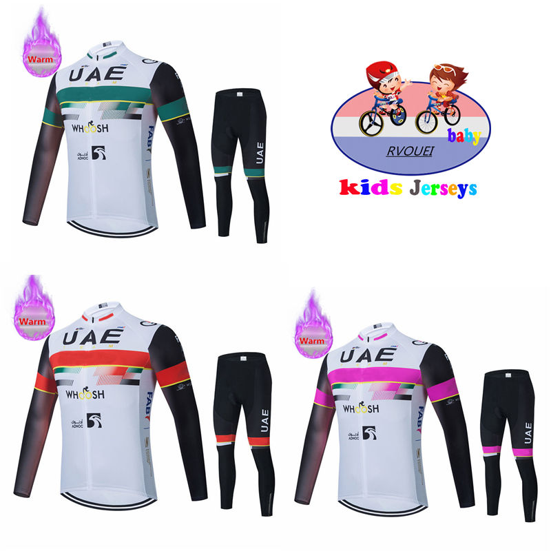 UAE Boy Long Sleeve Cycling Je - مراجعة Winter Clothing Kids Sale وسعره