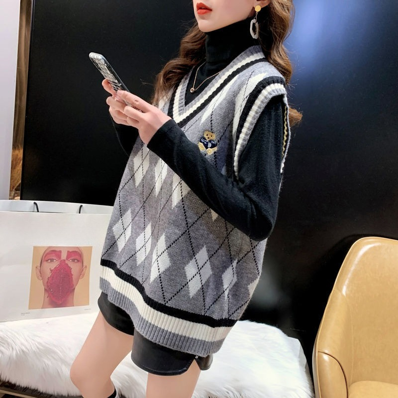 Red Knit Vests for Women Sleev - مراجعة Winter Clothing Trends 2025 وسعره