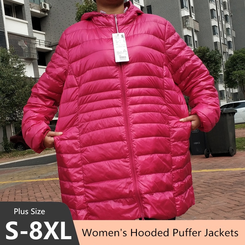 Plus Size 5XL 6XL 7XL Women's  - مراجعة Winter Clothing Items وسعره