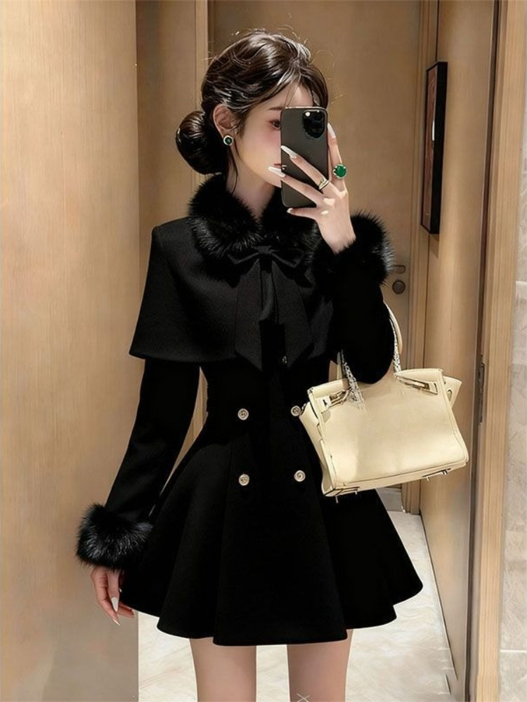 French Elegant Vintage Woolen  - مراجعة Winter Clothing Trends 2025 وسعره