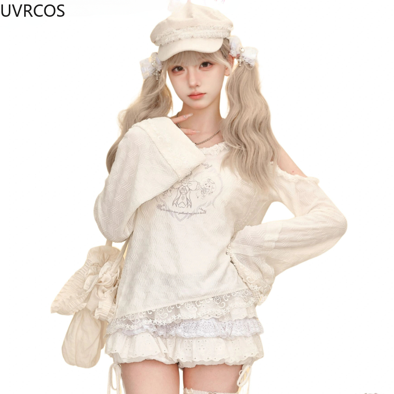 Kawaii Sweet Lolita Style Skir - مراجعة Winter Wear Clothes وسعره