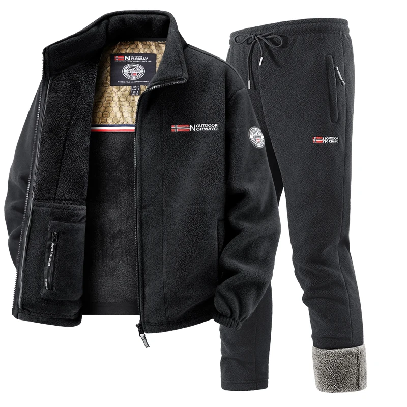 Mens Winter Fleece Tracksuit S - مراجعة Winter Wear Clothes وسعره