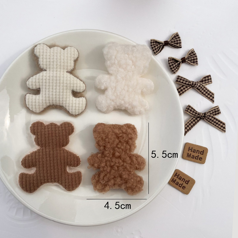 Autumn Winter Plu Bear Fabric  - مراجعة Winter Clothing Label وسعره