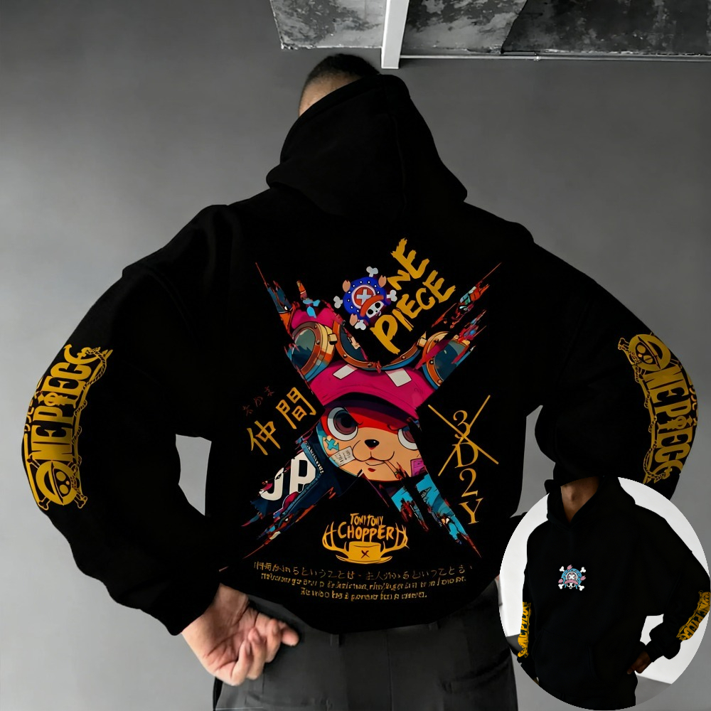 One Piece Men's Hoodie Sweatsh - مراجعة Winter Clothing Outfits وسعره