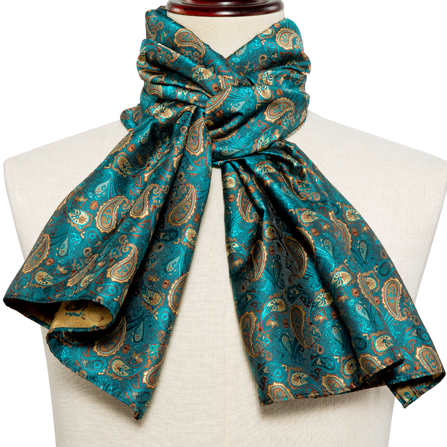 New Fashion Men Scarf Green Ja - مراجعة Winter Wear Clothes وسعره