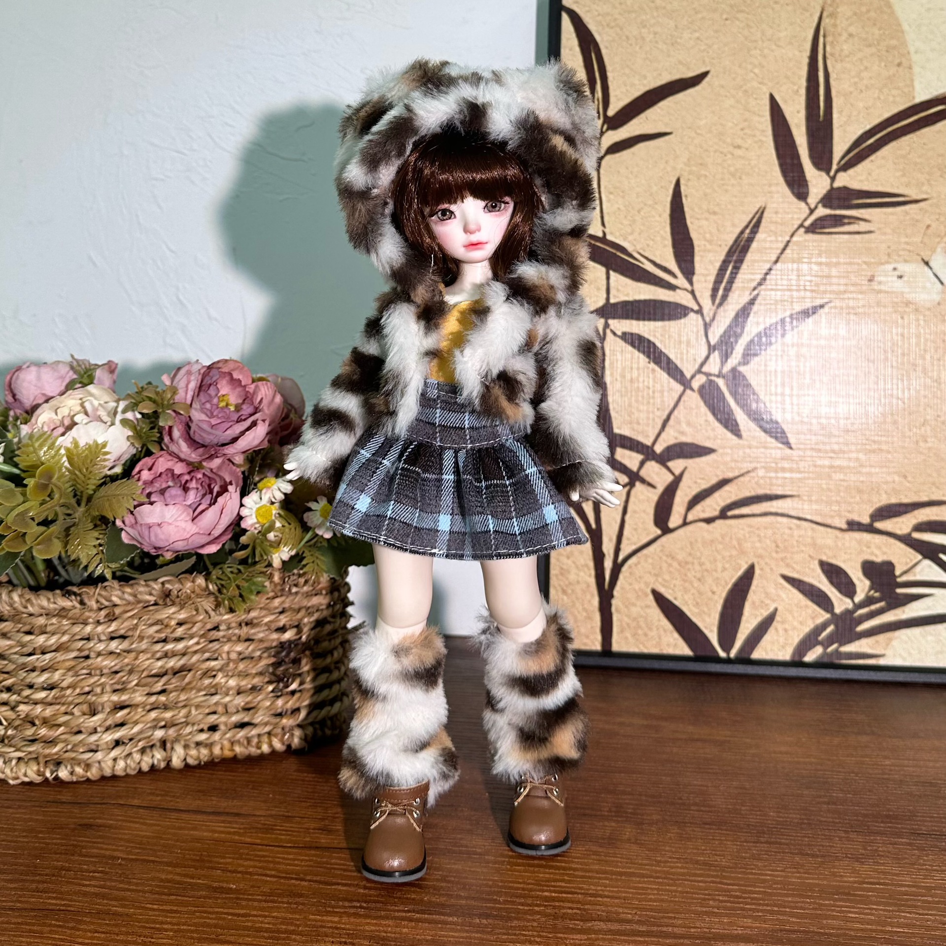 30cm BJD Doll Clothes for Girl - مراجعة Winter Wear Clothes وسعره