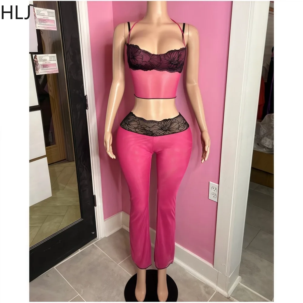 HLJ Sexy Lace Patchwork Woman  - مراجعة Winter Clothing Outfits وسعره