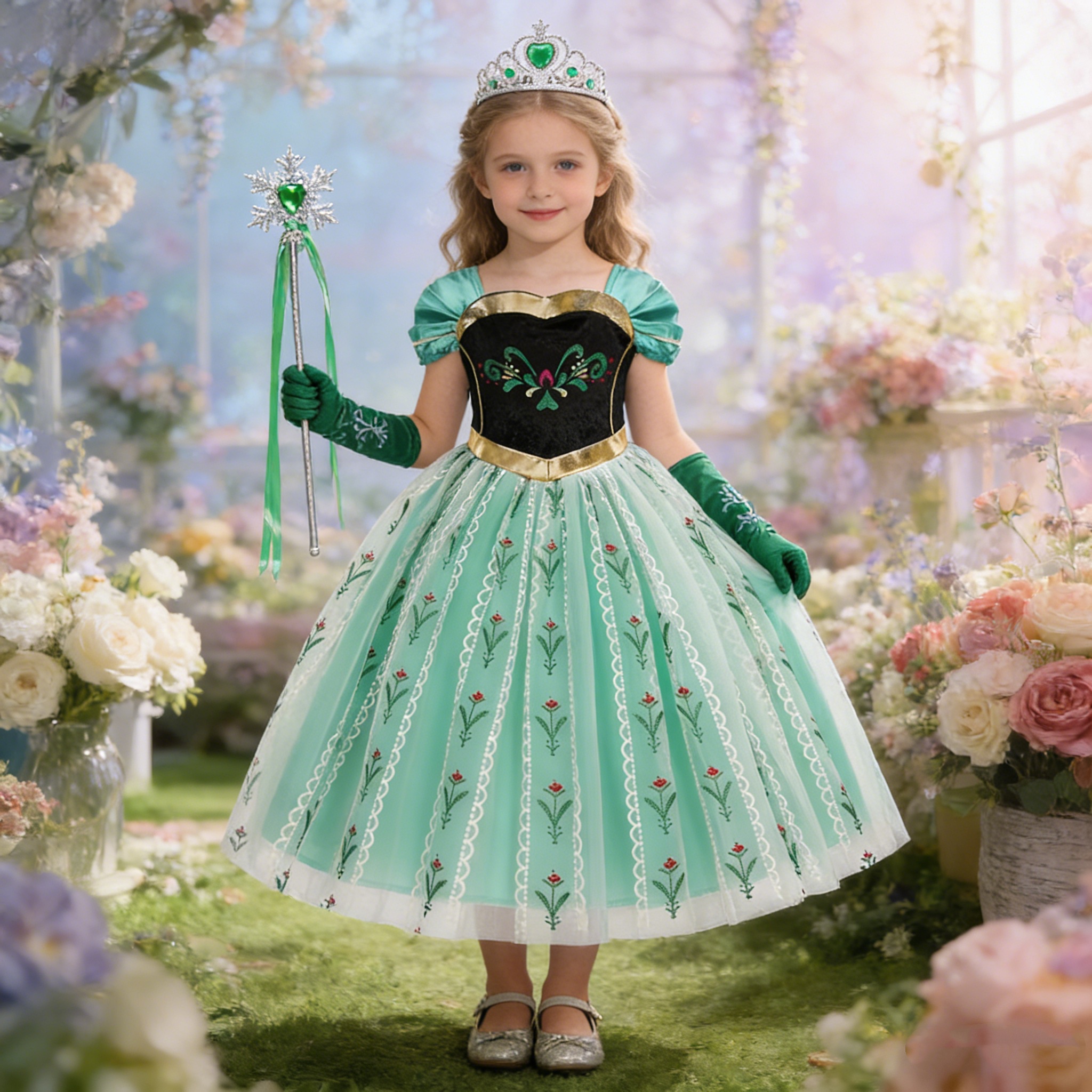 Full Printing Kids Cosplay Ann - مراجعة Winter Clothing Outfits وسعره