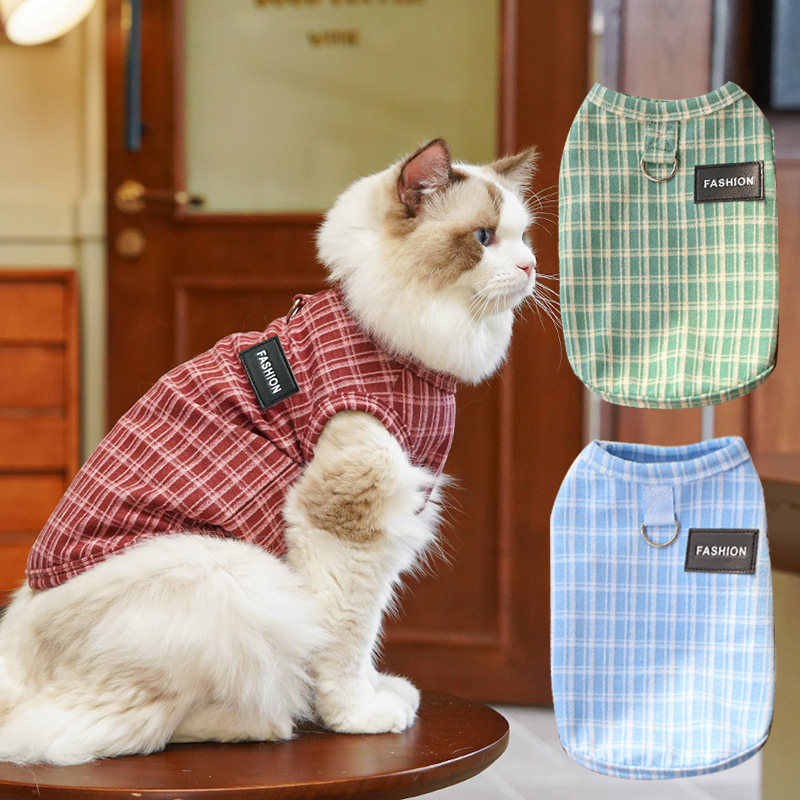 Cat and dog clothing autumn an - مراجعة Winter Clothing Label وسعره