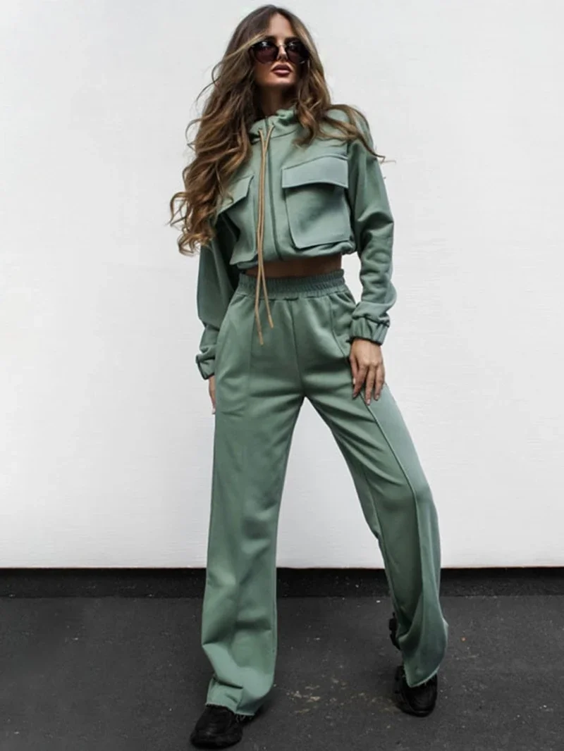 Streetwear 2 Piece Sets Women  - مراجعة Winter Clothing Outfits وسعره