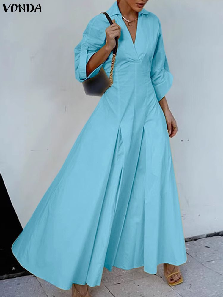 Plus Size 5XL VONDA Women Long - مراجعة Winter Clothing Trends 2025 وسعره