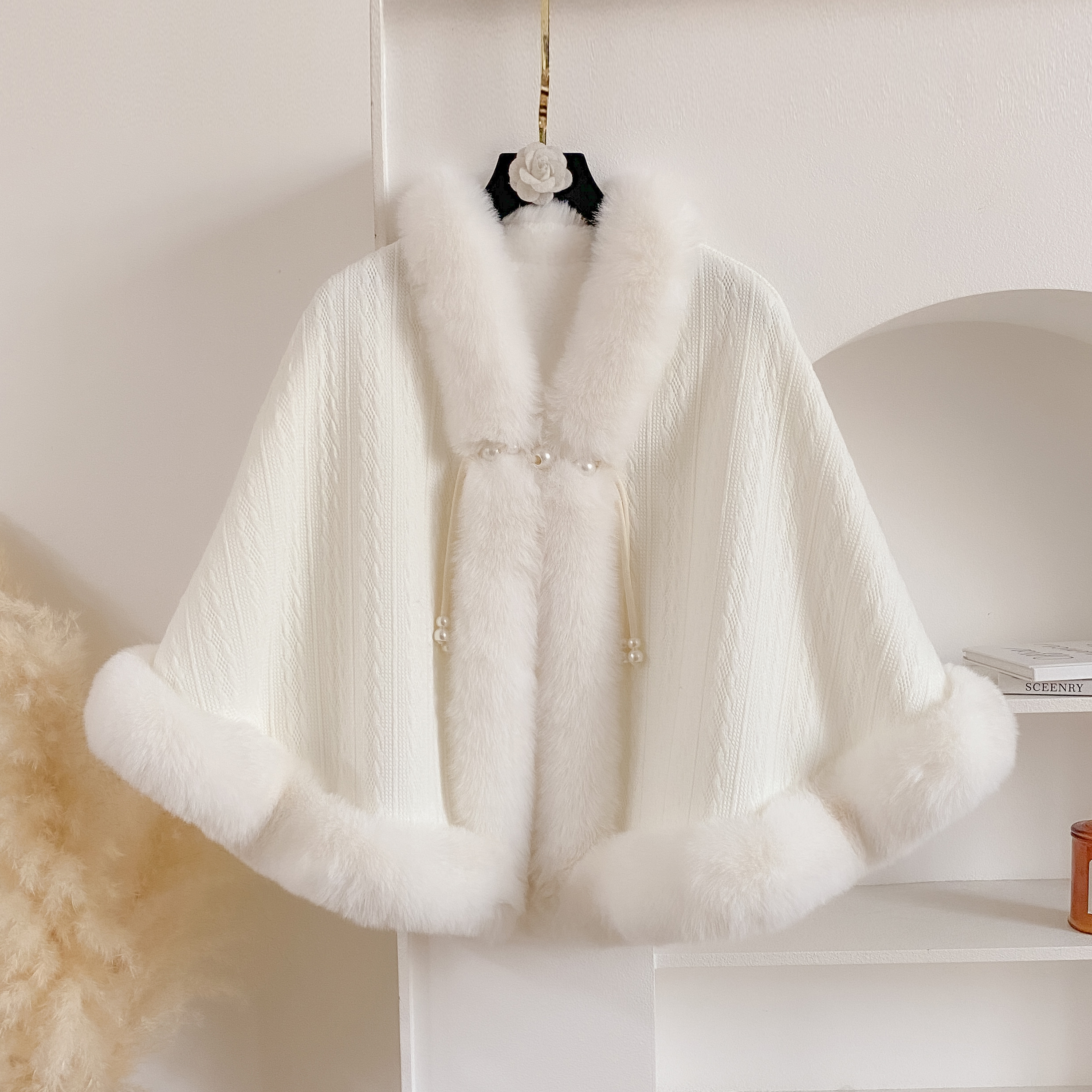 2024 New Winter Solid Poncho T - مراجعة Winter Clothing Items وسعره