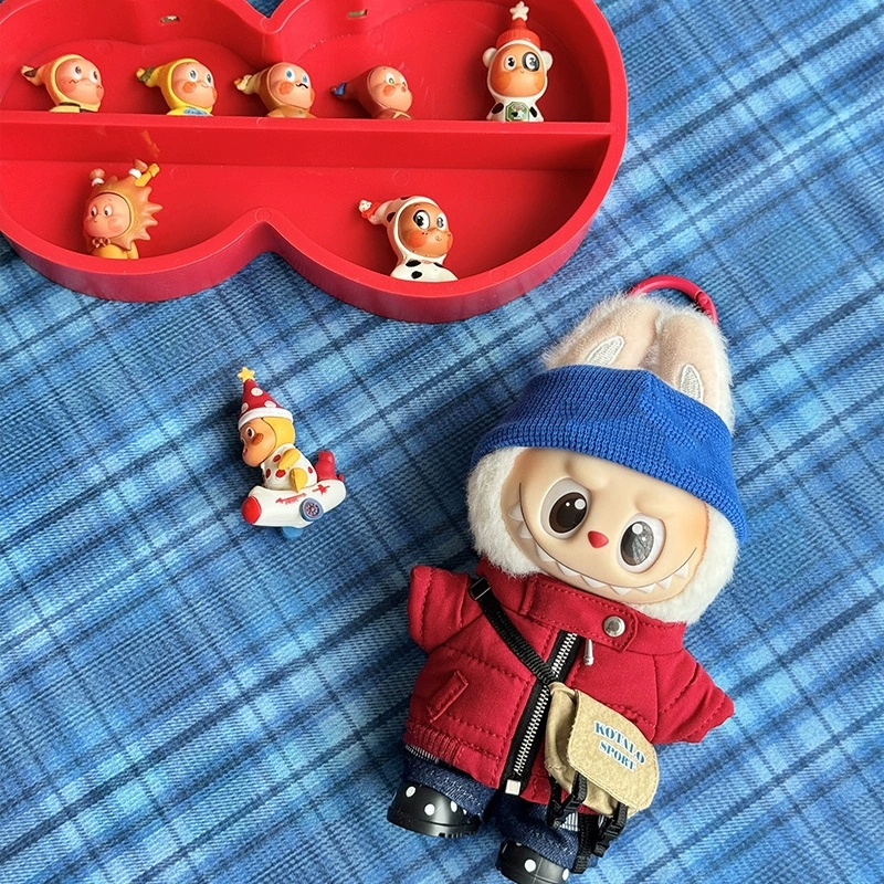 For 15 17cm Labubu Doll Winter - مراجعة Winter Clothing Items وسعره