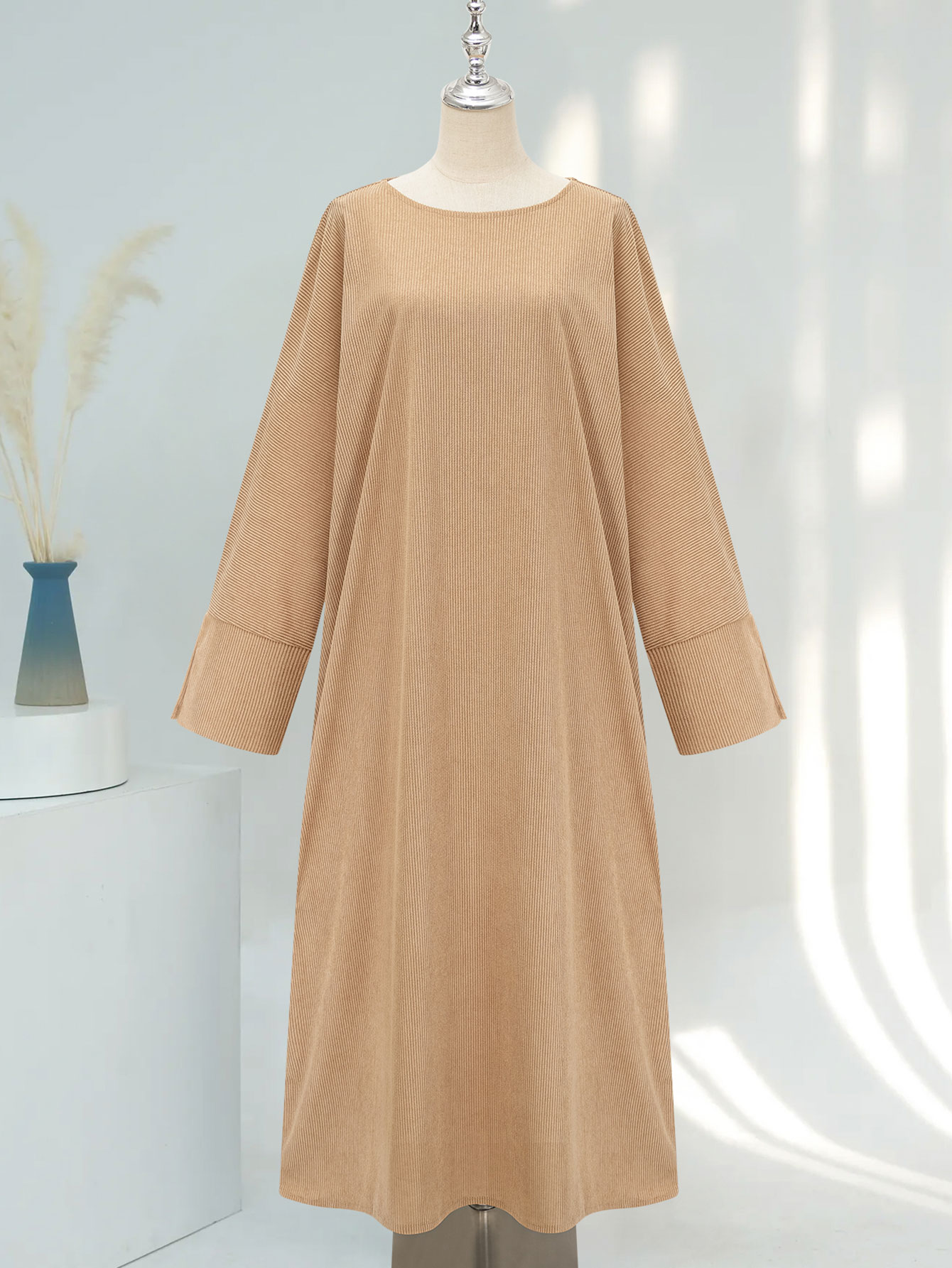 Corduroy Ramadan Dubai Abaya D - مراجعة Winter Clothing Trends 2025 وسعره