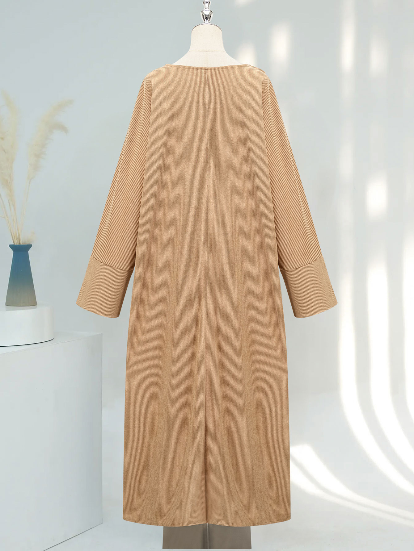Corduroy Ramadan Dubai Abaya D - مراجعة Winter Clothing Trends 2025 وسعره